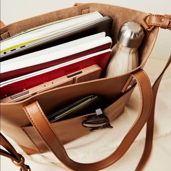 Henny Lev Vegan Leather 2-in-1 Everyday Tote - Picture 3 of 13